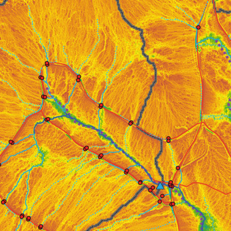 Modélisation de la cartographie hydrographique et des milieux humides à partir de données LiDAR